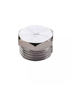 TAPPO ESAGONALE OTTONE CROMATO 1/2